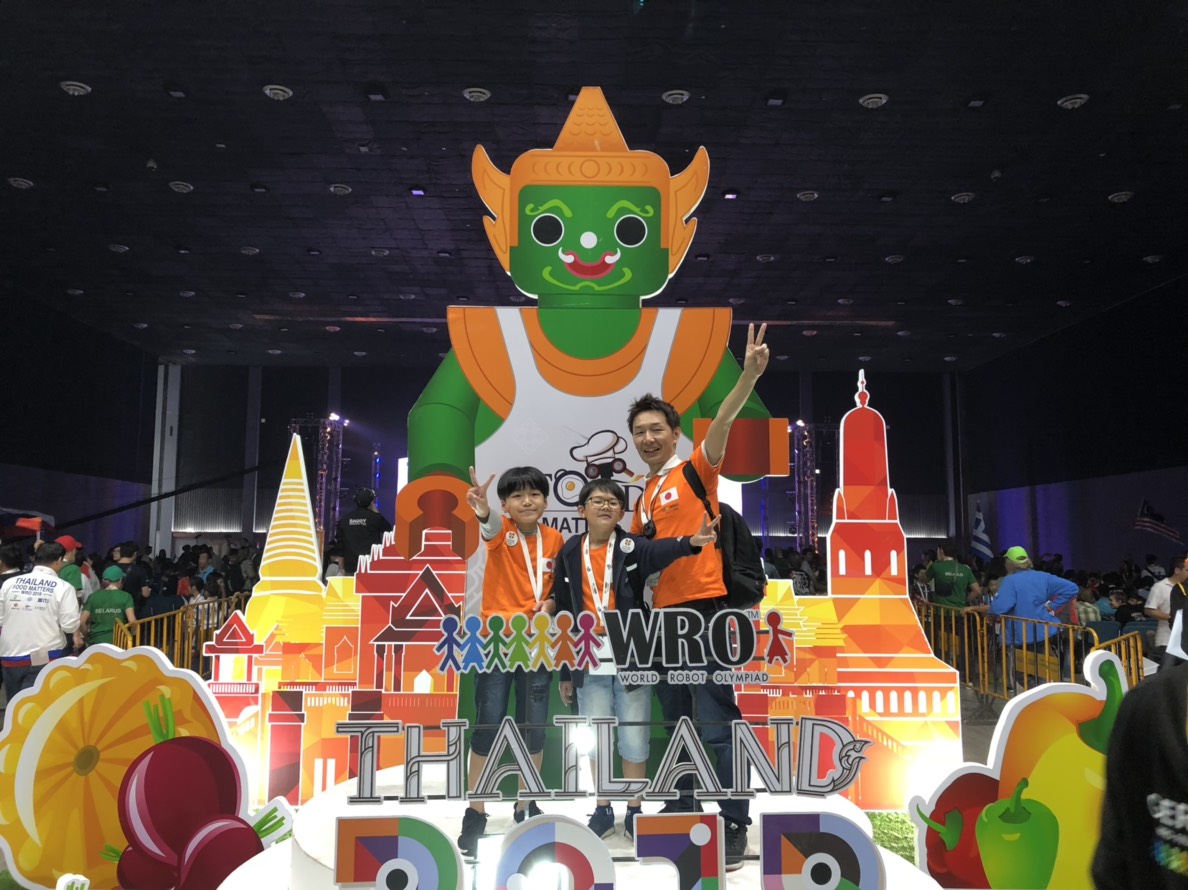 WRO2018 タイ国際大会の様子